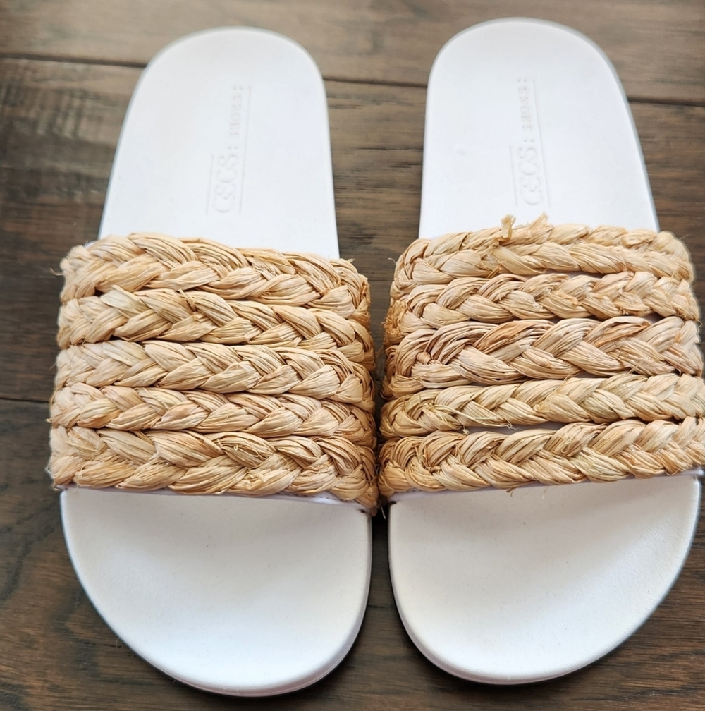 Asos sandals size 11, new.